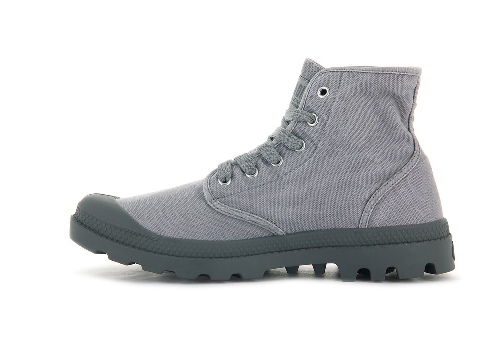 Botas Palladium PAMPA HI Hombre Gris | Costa Rica-87693